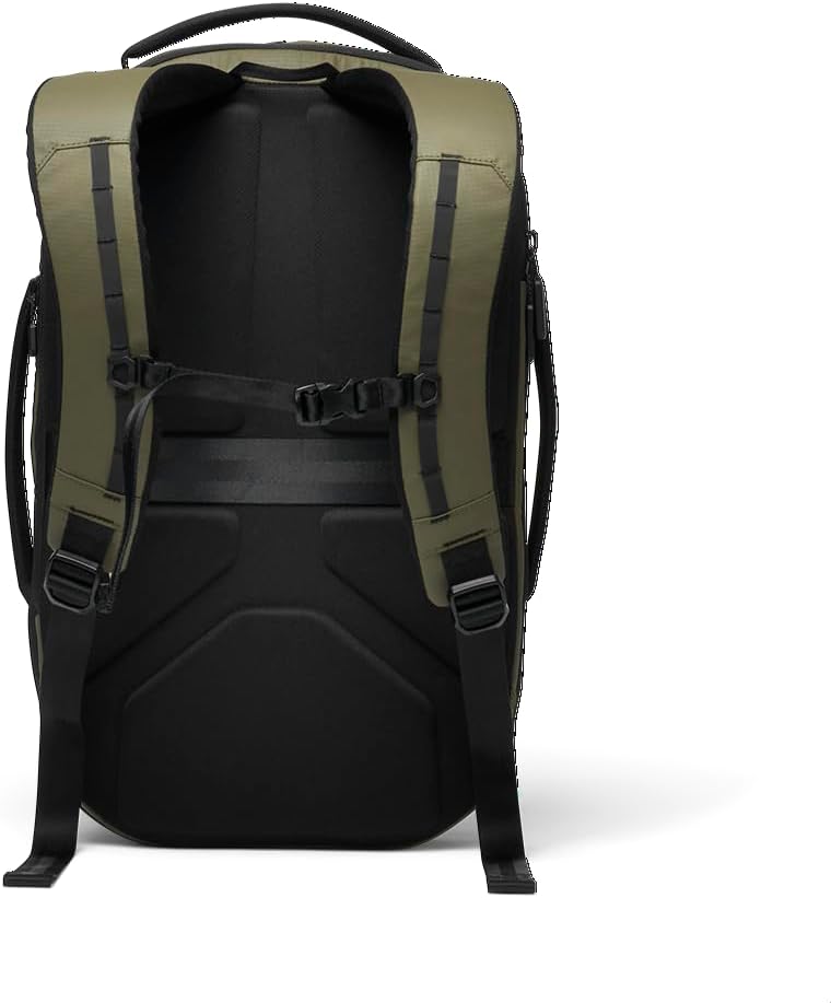 NOMATIC Navigator RS Pack 15L: 15L Premium Backpack w/ 6L Built-In Expansion - Water Resistant Anti Theft Backpack - Laptop Bag - Computer Backpack - Expandable Ranger Green Backpack