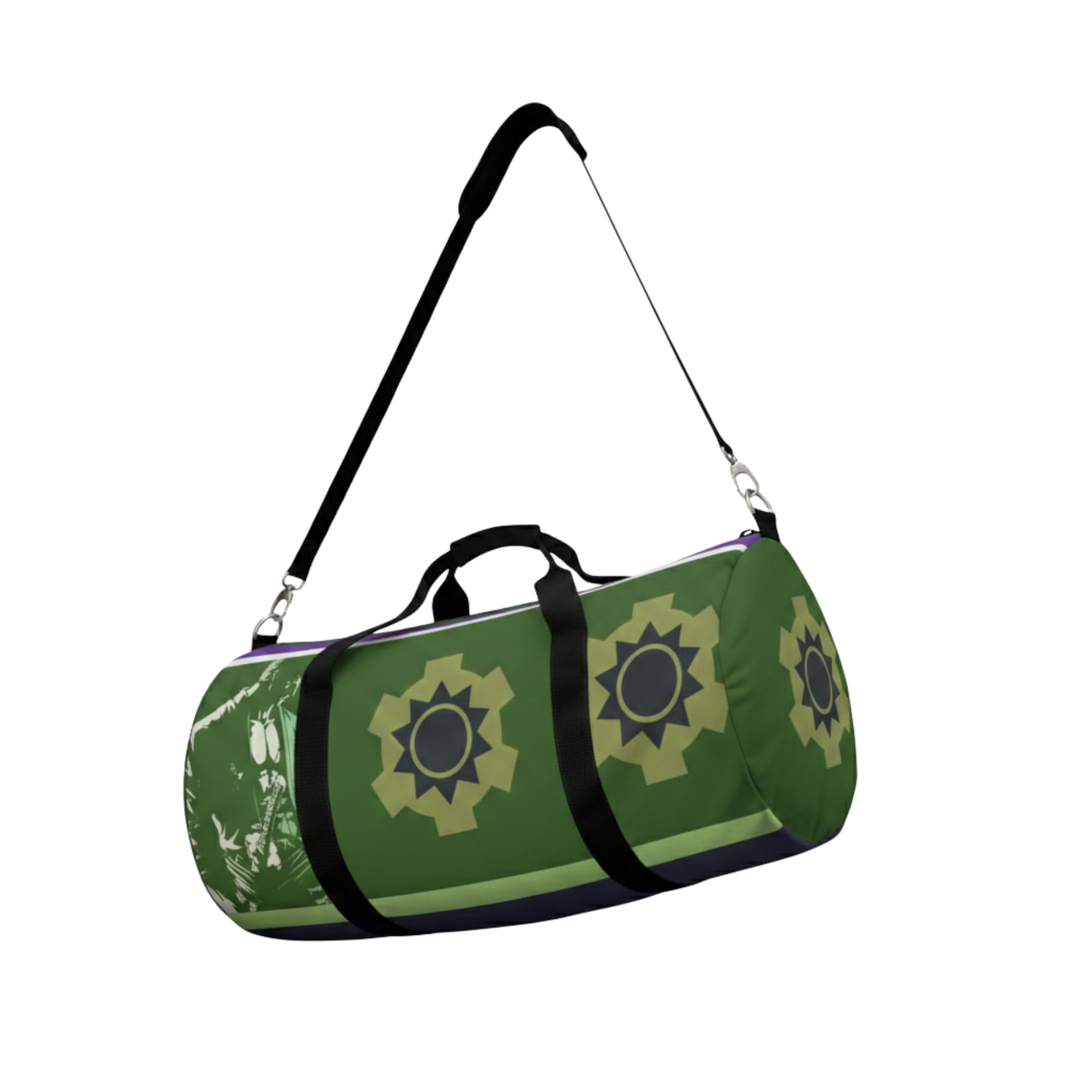 Anime Gym Bag for Women Men - Large Capacity Waterproof Workout Fitness Travel Sports Bags Fashion Street Camping ExpandaCLe Carry On Duffle Bag For Couple (Red Tachi) PTY