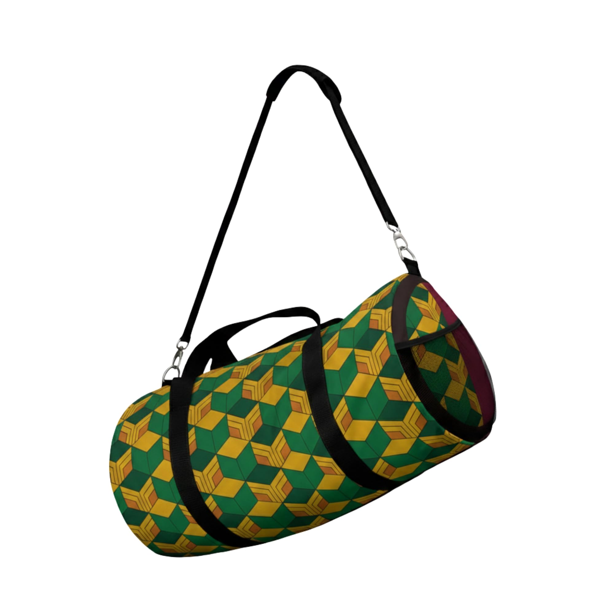 Anime Gym Bag for Women Men - Large Capacity Waterproof Workout Fitness Travel Sports Bags Fashion Street Camping ExpandaCLe Carry On Duffle Bag For Couple (Red Tachi) PTY