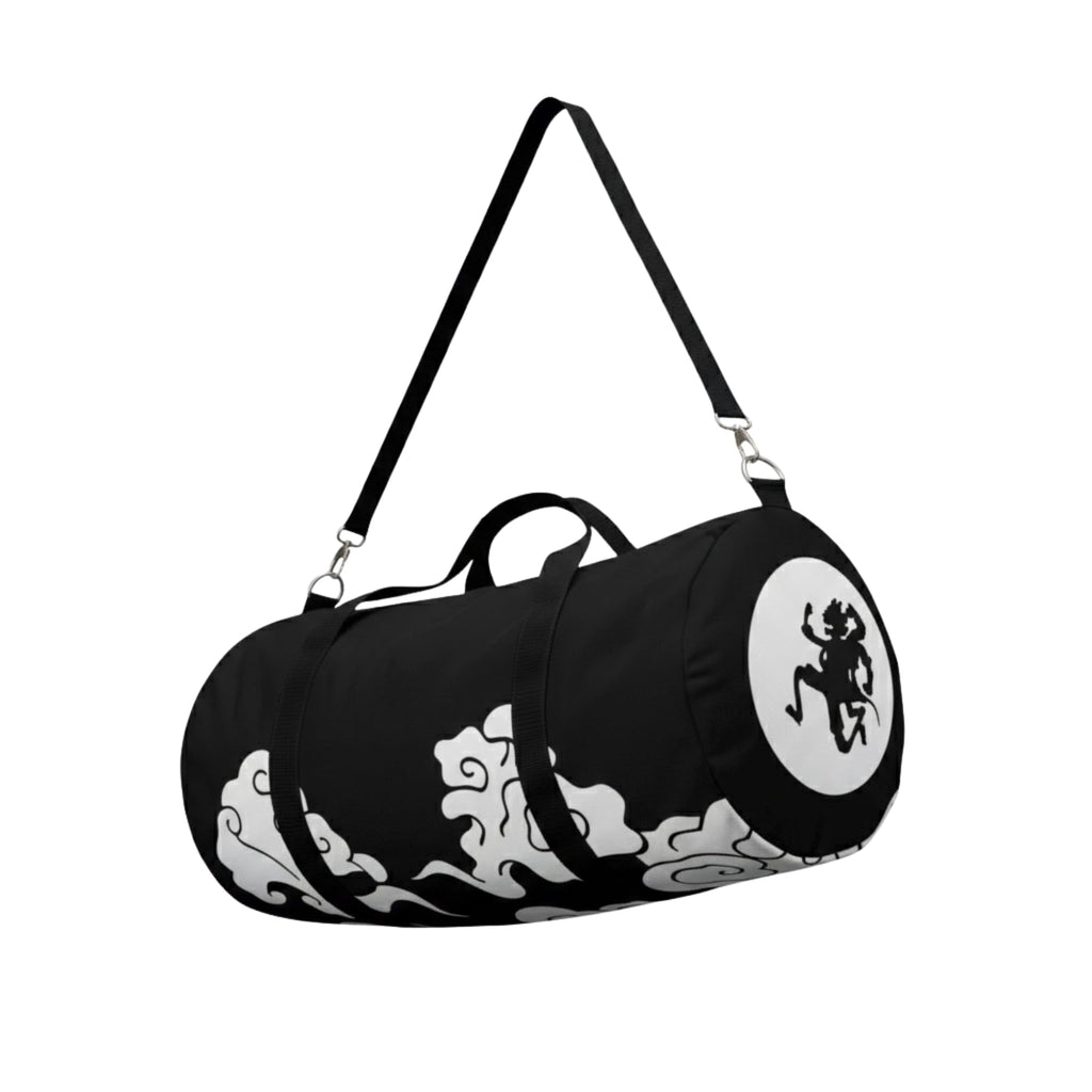 Anime Gym Bag for Women Men - Large Capacity Waterproof Workout Fitness Travel Sports Bags Fashion Street Camping ExpandaCLe Carry On Duffle Bag For Couple (Red Tachi) PTY