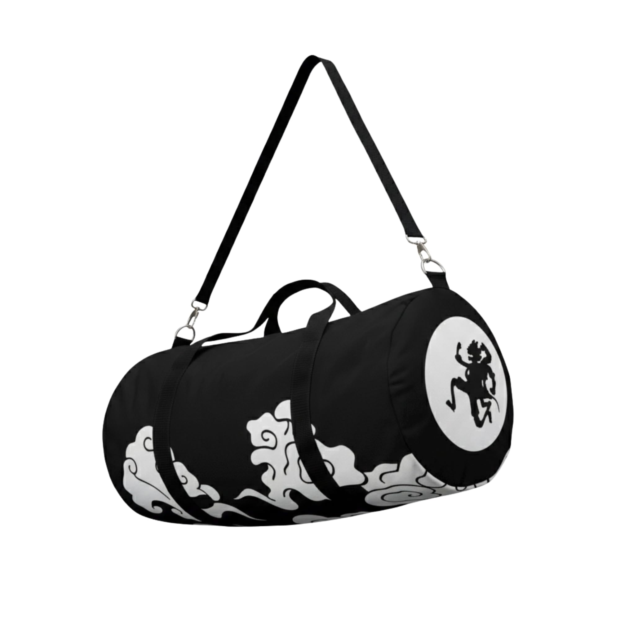 Anime Gym Bag for Women Men - Large Capacity Waterproof Workout Fitness Travel Sports Bags Fashion Street Camping ExpandaCLe Carry On Duffle Bag For Couple (Red Tachi) PTY