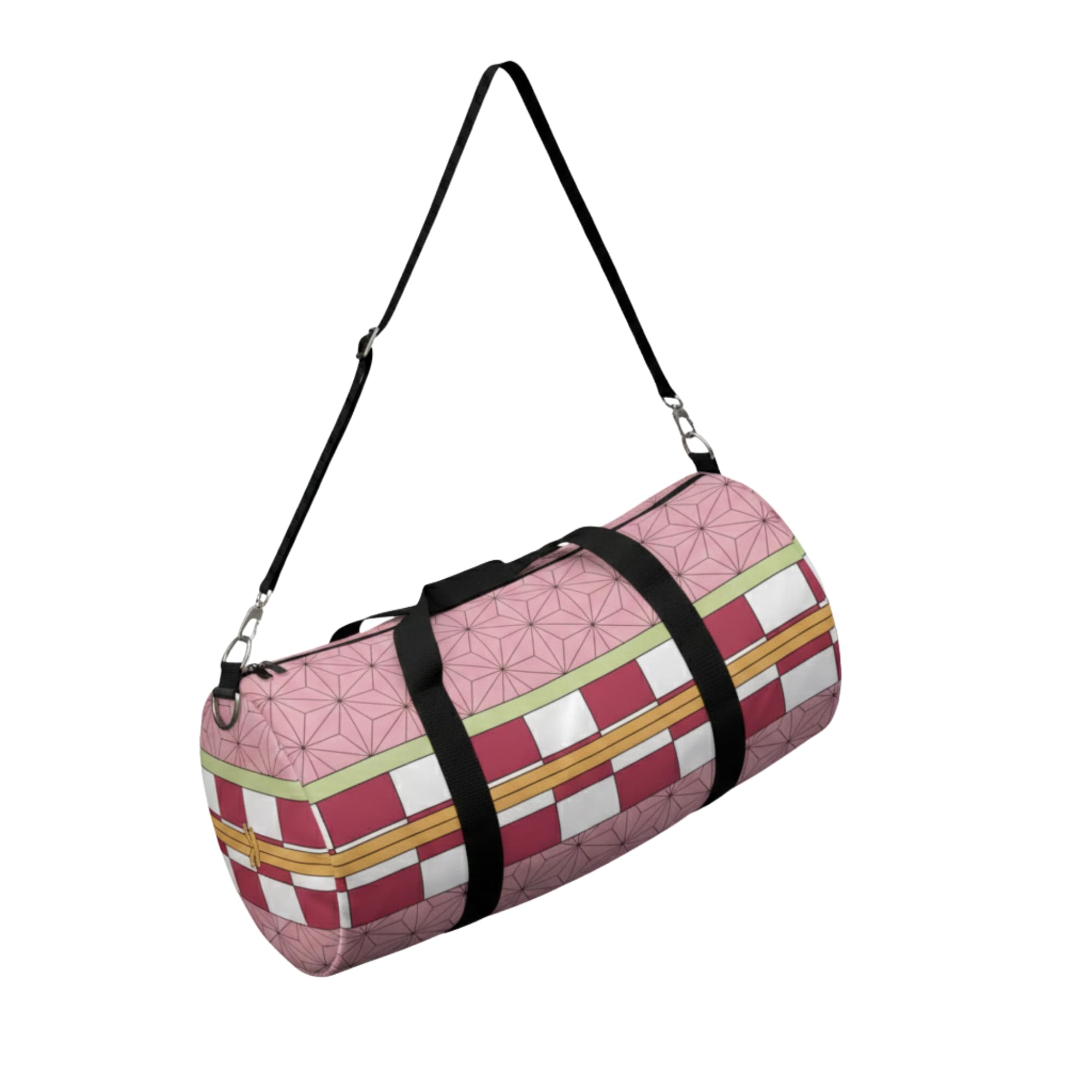 Anime Gym Bag for Women Men - Large Capacity Waterproof Workout Fitness Travel Sports Bags Fashion Street Camping ExpandaCLe Carry On Duffle Bag For Couple (Red Tachi) PTY