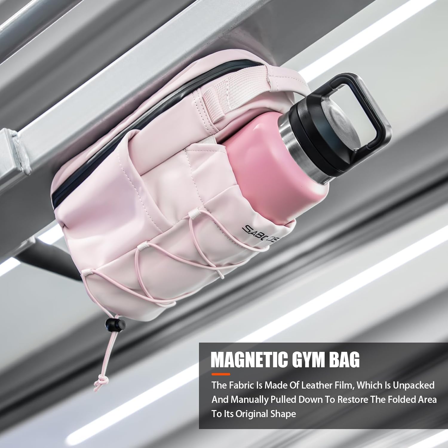 Magnetic Gym Bag Sling Bag for Men and Women Magnetic Gym Bag for Gym,Sports, Travel, Carry-on items