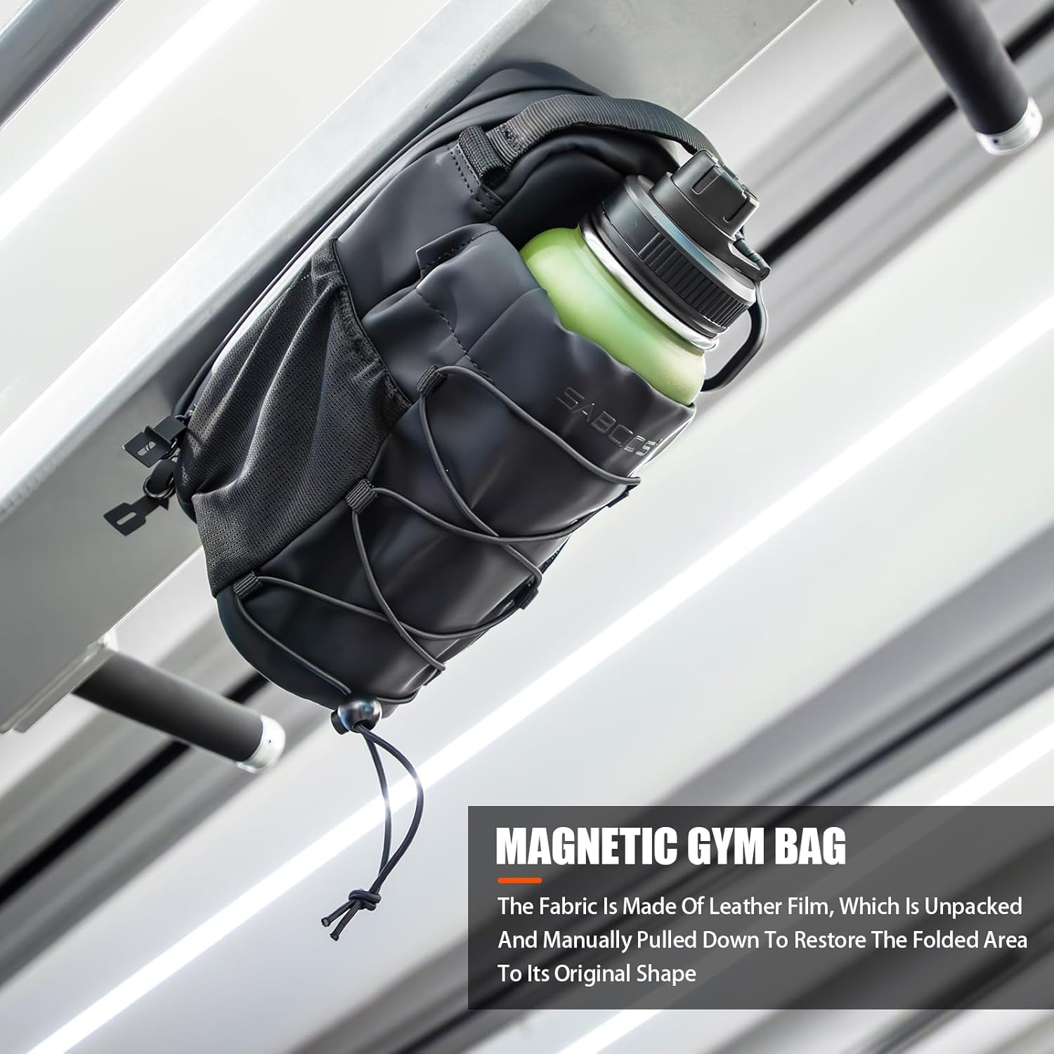 Magnetic Gym Bag Sling Bag for Men and Women Magnetic Gym Bag for Gym,Sports, Travel, Carry-on items