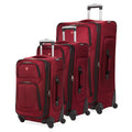 SwissGear Sion Softside Expandable Luggage – Carry-On Suitcase with 360 Degree Wheels & Retractable Handle – 21 Inch, Perfect for 1-3 Night Trips – Black
