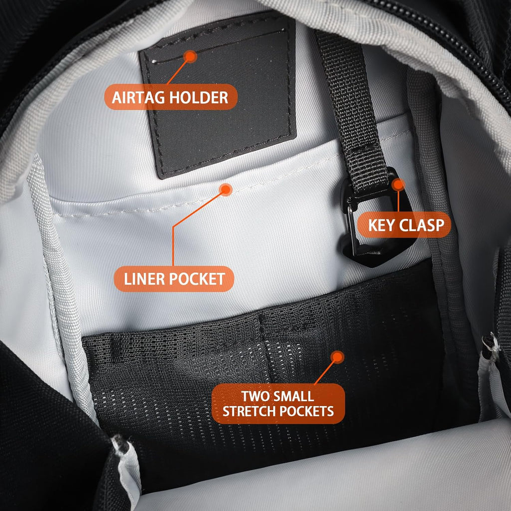 Magnetic Gym Bag Sling Bag for Men and Women Magnetic Gym Bag for Gym,Sports, Travel, Carry-on items